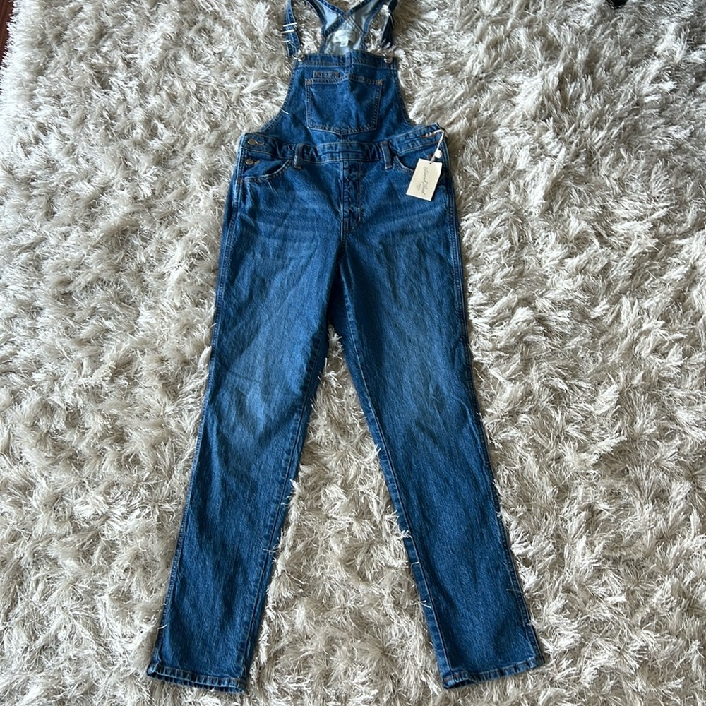 NWT Universal Thread Denim Blue Jean Overalls size 6